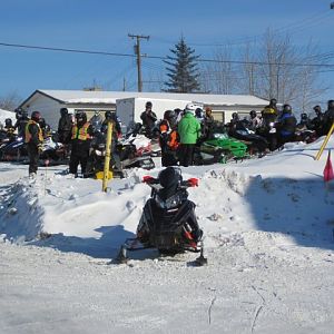 Flin Flon Mb. weekend sno show and ride